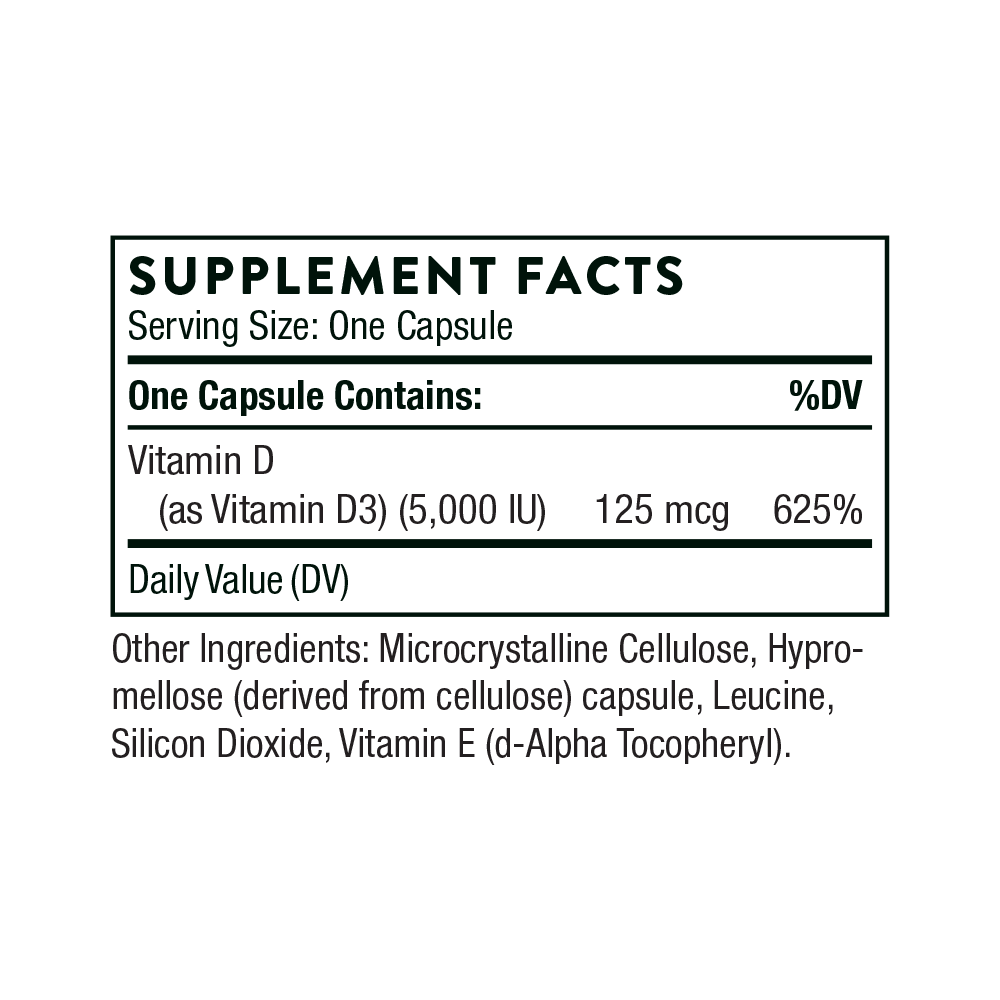 Vitamin D-5,000 - NSF Certified