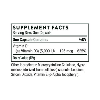 Vitamin D-5,000 - NSF Certified